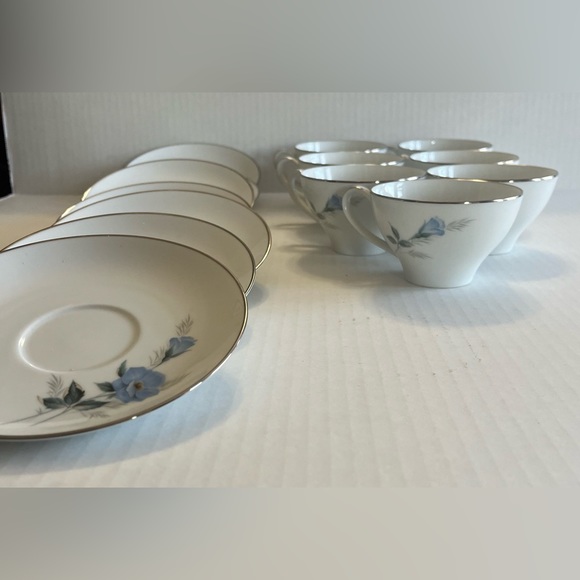 Noritake Sylvia Cups & Saucers. - Picture 3 of 9